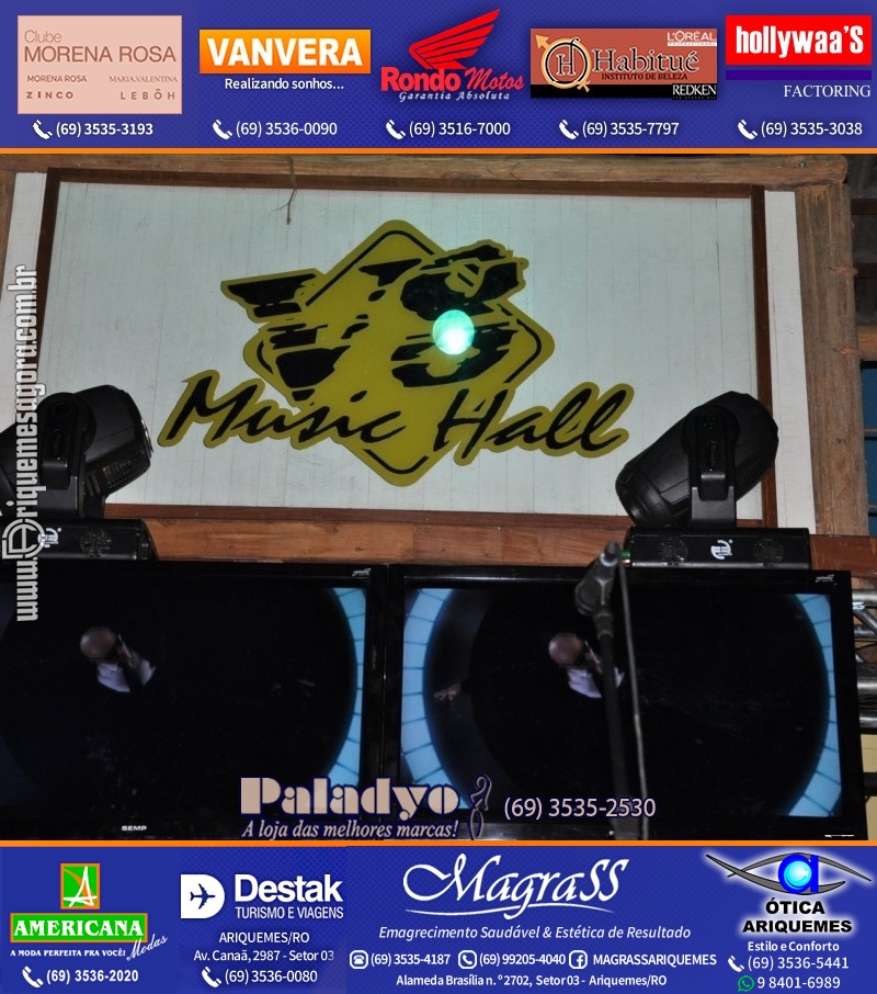 VAMOS LEMBRAR do Show Mr. Catra na V8 Music Hall 2012 em Ariquemes