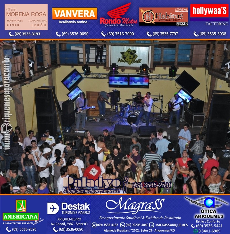 VAMOS LEMBRAR do Show Mr. Catra na V8 Music Hall 2012 em Ariquemes