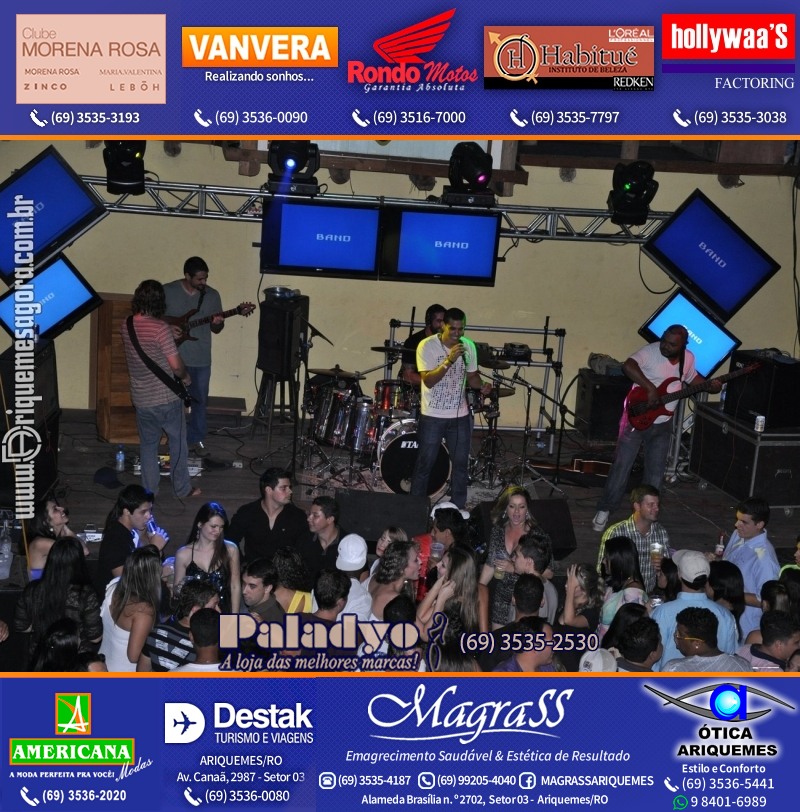 VAMOS LEMBRAR do Show Mr. Catra na V8 Music Hall 2012 em Ariquemes