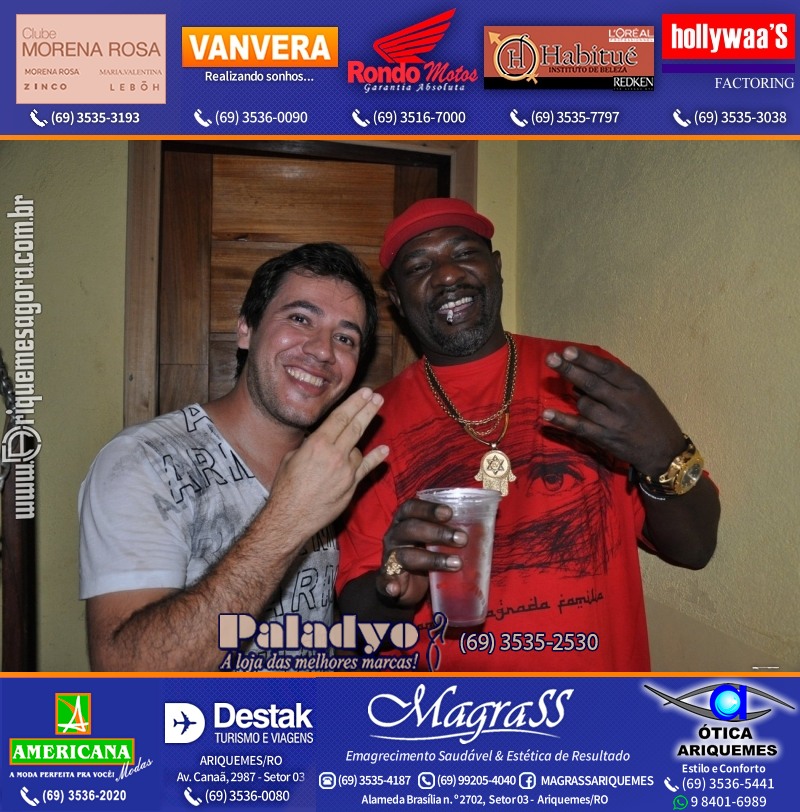 VAMOS LEMBRAR do Show Mr. Catra na V8 Music Hall 2012 em Ariquemes