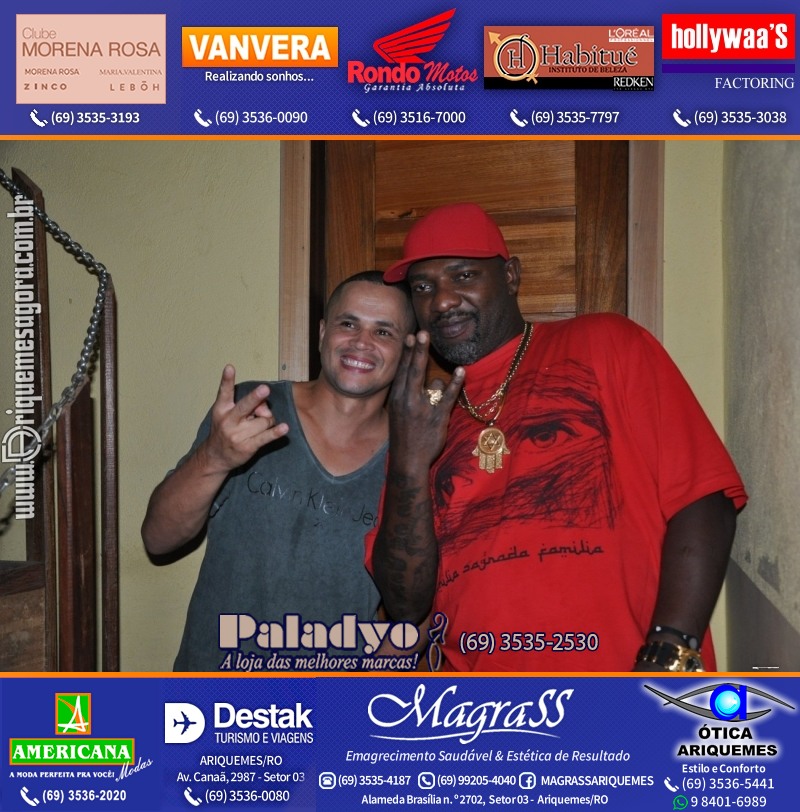 VAMOS LEMBRAR do Show Mr. Catra na V8 Music Hall 2012 em Ariquemes