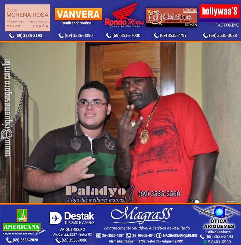 VAMOS LEMBRAR do Show Mr. Catra na V8 Music Hall 2012 em Ariquemes