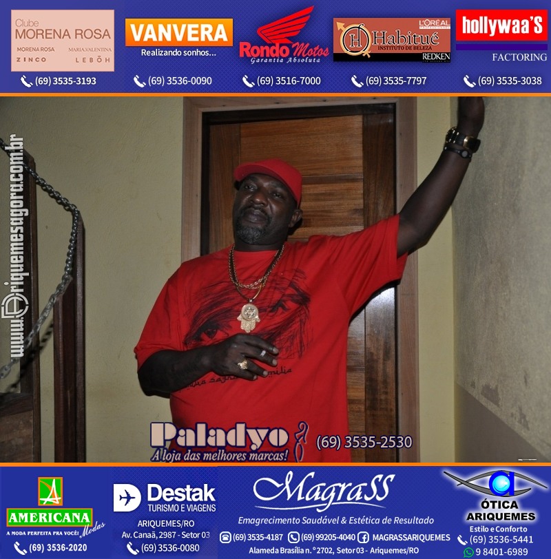 VAMOS LEMBRAR do Show Mr. Catra na V8 Music Hall 2012 em Ariquemes