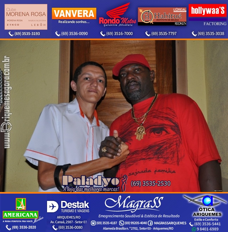 VAMOS LEMBRAR do Show Mr. Catra na V8 Music Hall 2012 em Ariquemes