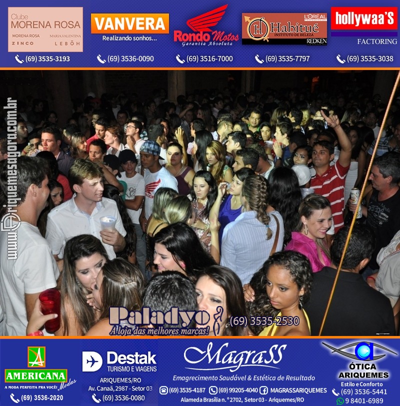 VAMOS LEMBRAR do Show Mr. Catra na V8 Music Hall 2012 em Ariquemes