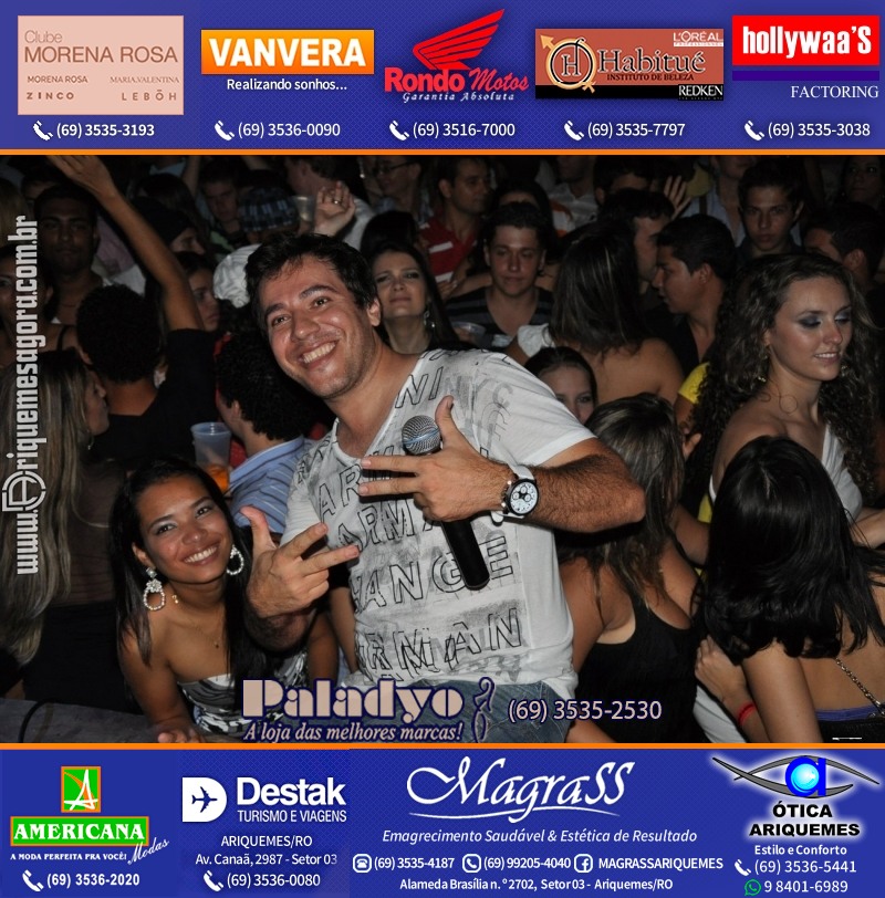 VAMOS LEMBRAR do Show Mr. Catra na V8 Music Hall 2012 em Ariquemes