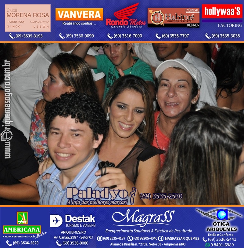 VAMOS LEMBRAR do Show Mr. Catra na V8 Music Hall 2012 em Ariquemes