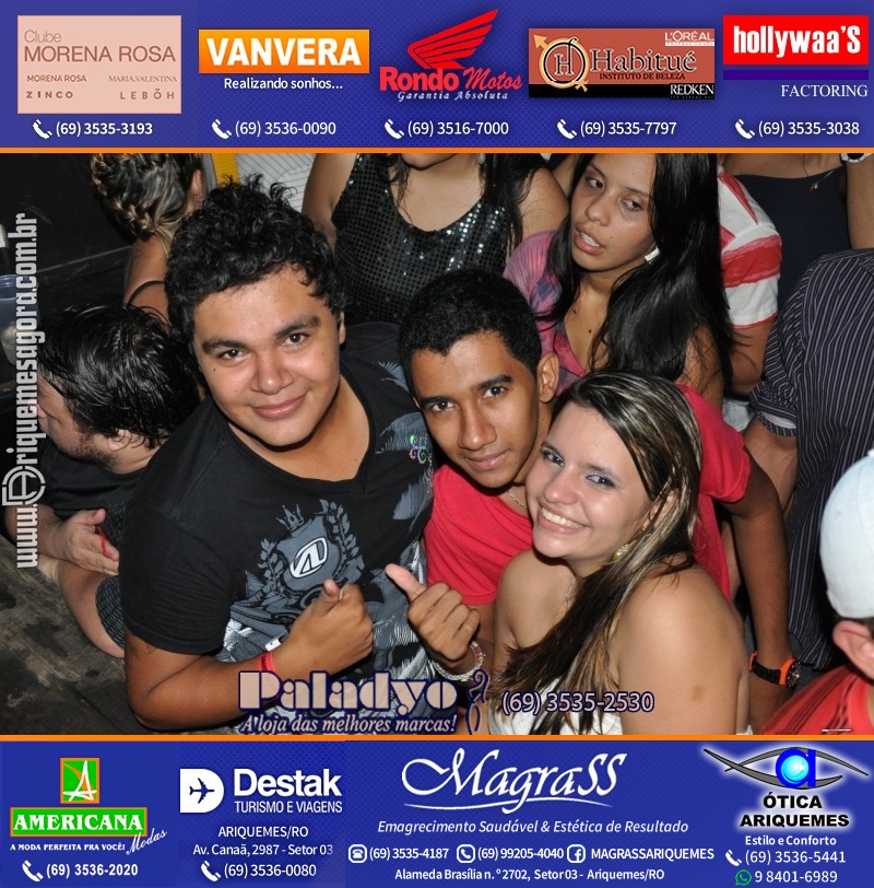VAMOS LEMBRAR do Show Mr. Catra na V8 Music Hall 2012 em Ariquemes