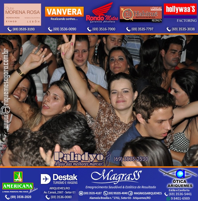 VAMOS LEMBRAR do Show Mr. Catra na V8 Music Hall 2012 em Ariquemes