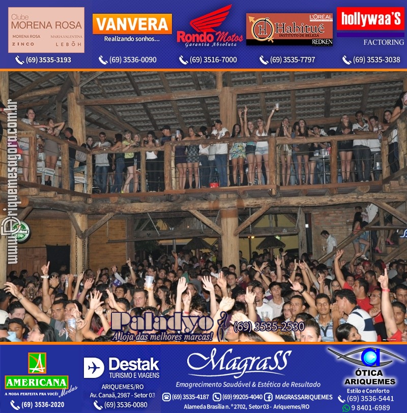 VAMOS LEMBRAR do Show Mr. Catra na V8 Music Hall 2012 em Ariquemes