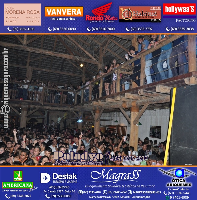 VAMOS LEMBRAR do Show Mr. Catra na V8 Music Hall 2012 em Ariquemes