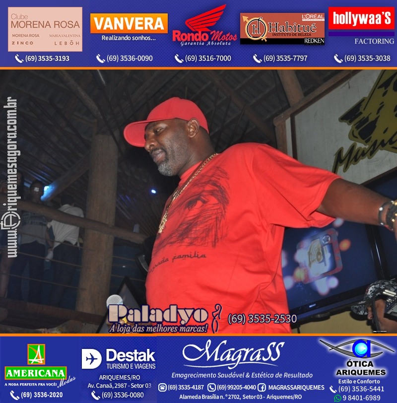 VAMOS LEMBRAR do Show Mr. Catra na V8 Music Hall 2012 em Ariquemes