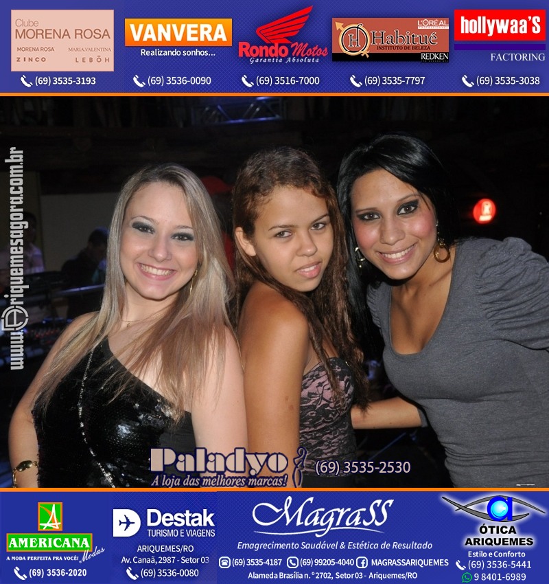 VAMOS LEMBRAR do Show Mr. Catra na V8 Music Hall 2012 em Ariquemes