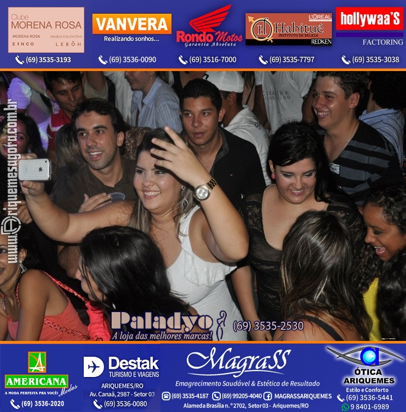 VAMOS LEMBRAR do Show Mr. Catra na V8 Music Hall 2012 em Ariquemes