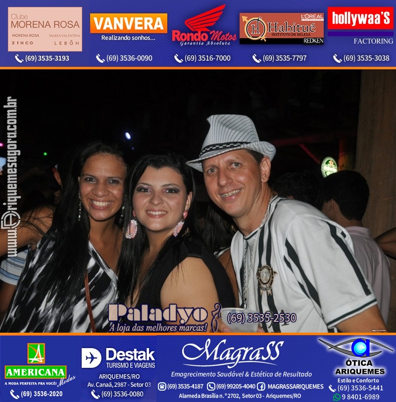 VAMOS LEMBRAR do Show Mr. Catra na V8 Music Hall 2012 em Ariquemes