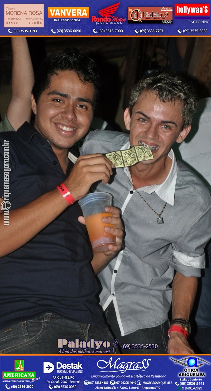 VAMOS LEMBRAR do Show Mr. Catra na V8 Music Hall 2012 em Ariquemes