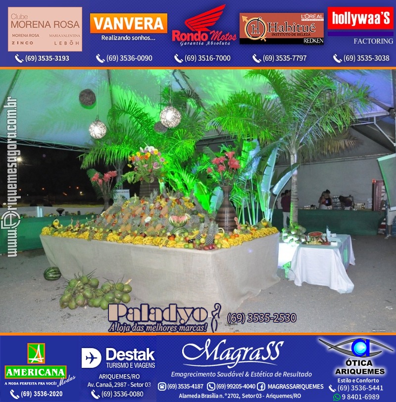VAMOS LEMBRAR Uma Noite no Hawaii 2012 em Ariquemes