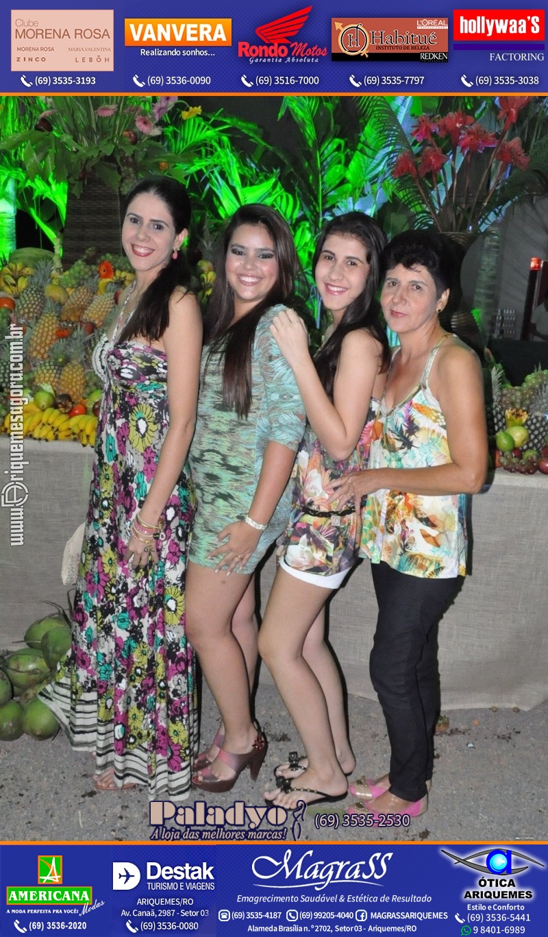 VAMOS LEMBRAR Uma Noite no Hawaii 2012 em Ariquemes