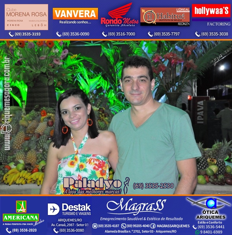 VAMOS LEMBRAR Uma Noite no Hawaii 2012 em Ariquemes