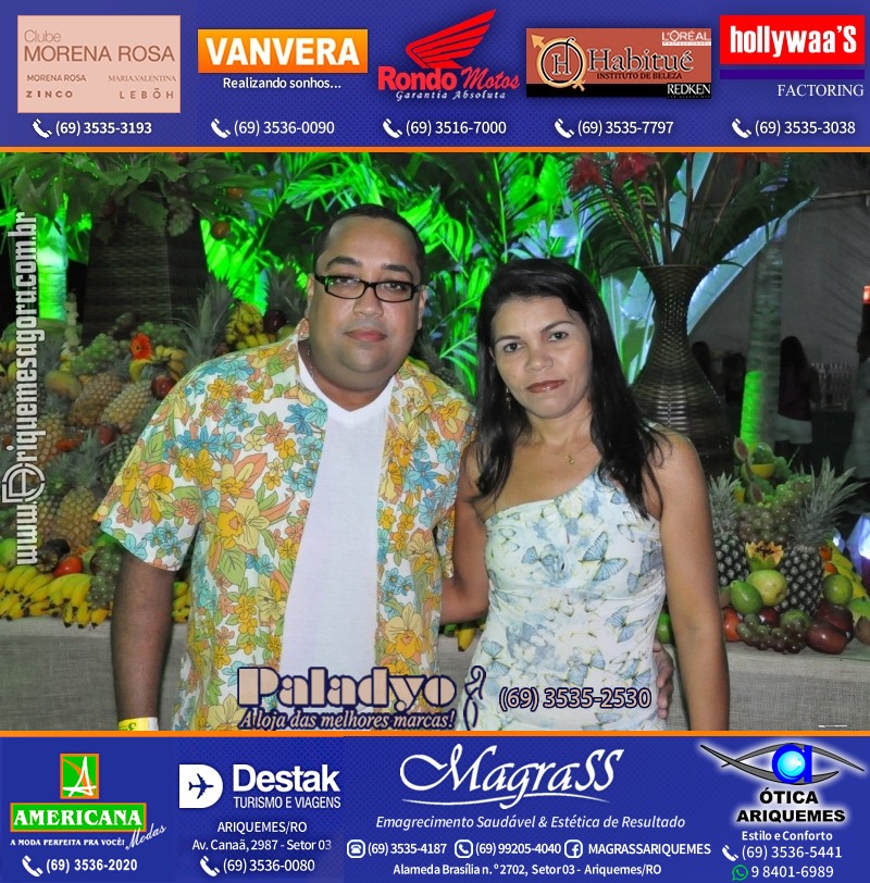 VAMOS LEMBRAR Uma Noite no Hawaii 2012 em Ariquemes
