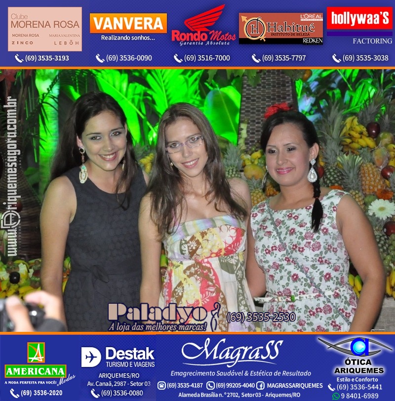 VAMOS LEMBRAR Uma Noite no Hawaii 2012 em Ariquemes