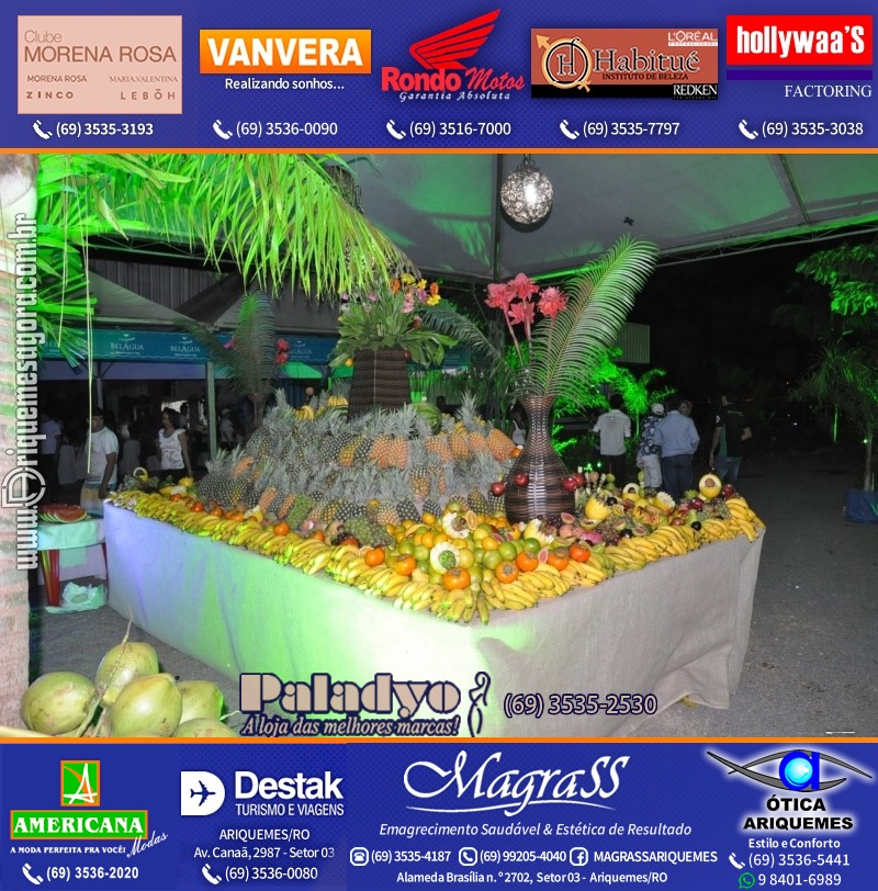 VAMOS LEMBRAR Uma Noite no Hawaii 2012 em Ariquemes