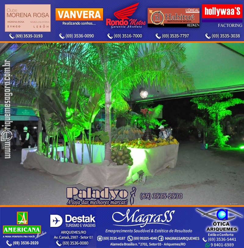 VAMOS LEMBRAR Uma Noite no Hawaii 2012 em Ariquemes