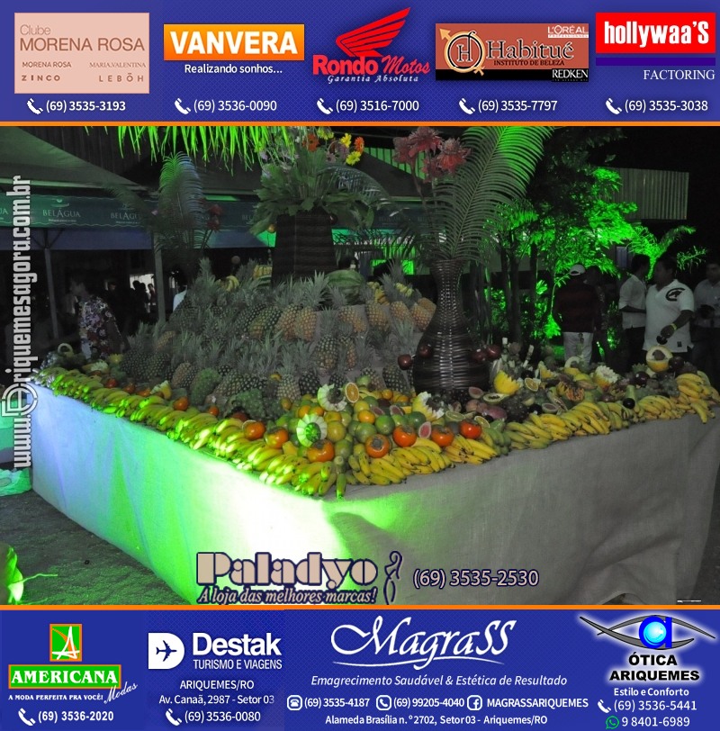 VAMOS LEMBRAR Uma Noite no Hawaii 2012 em Ariquemes
