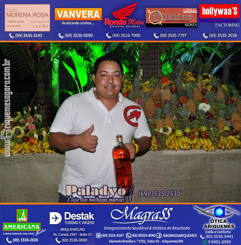 VAMOS LEMBRAR Uma Noite no Hawaii 2012 em Ariquemes