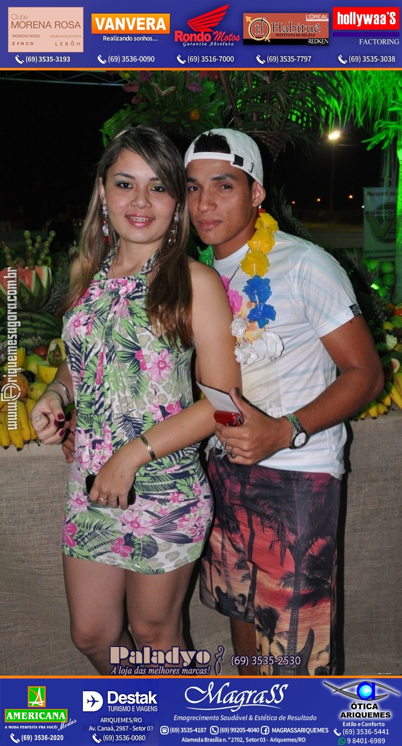 VAMOS LEMBRAR Uma Noite no Hawaii 2012 em Ariquemes