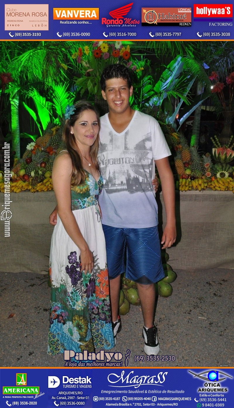 VAMOS LEMBRAR Uma Noite no Hawaii 2012 em Ariquemes
