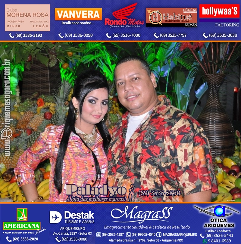 VAMOS LEMBRAR Uma Noite no Hawaii 2012 em Ariquemes