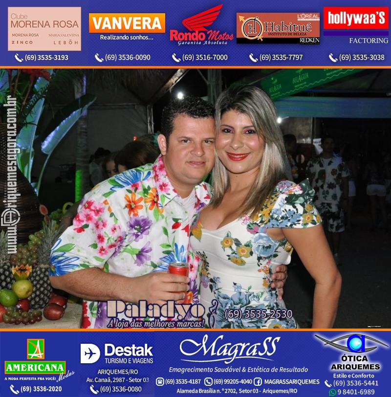 VAMOS LEMBRAR Uma Noite no Hawaii 2012 em Ariquemes
