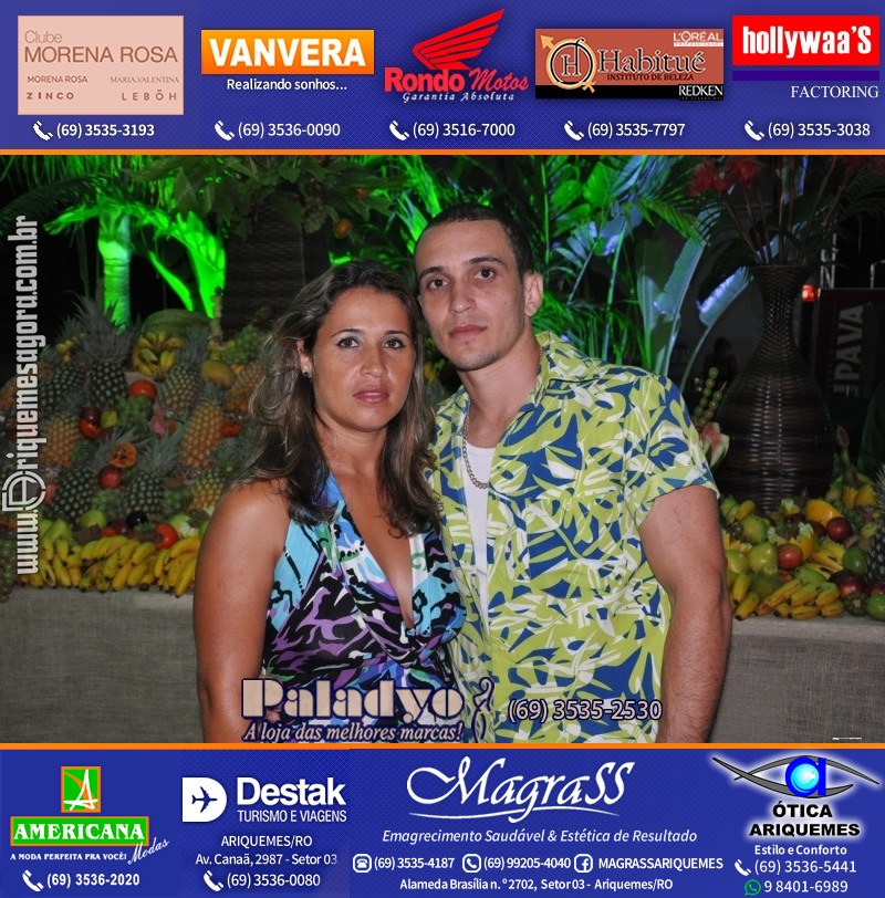 VAMOS LEMBRAR Uma Noite no Hawaii 2012 em Ariquemes