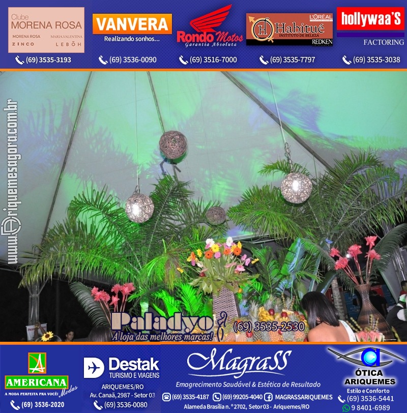 VAMOS LEMBRAR Uma Noite no Hawaii 2012 em Ariquemes