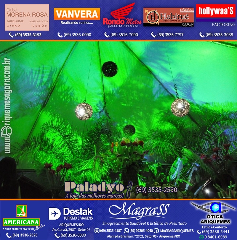 VAMOS LEMBRAR Uma Noite no Hawaii 2012 em Ariquemes