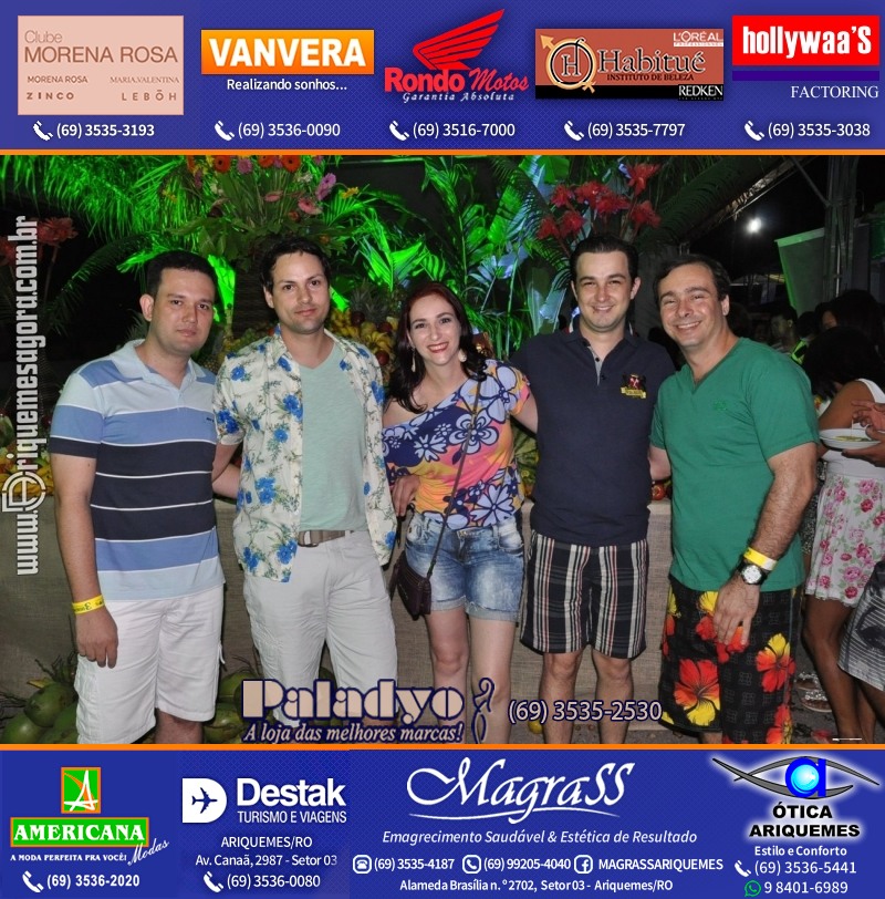 VAMOS LEMBRAR Uma Noite no Hawaii 2012 em Ariquemes