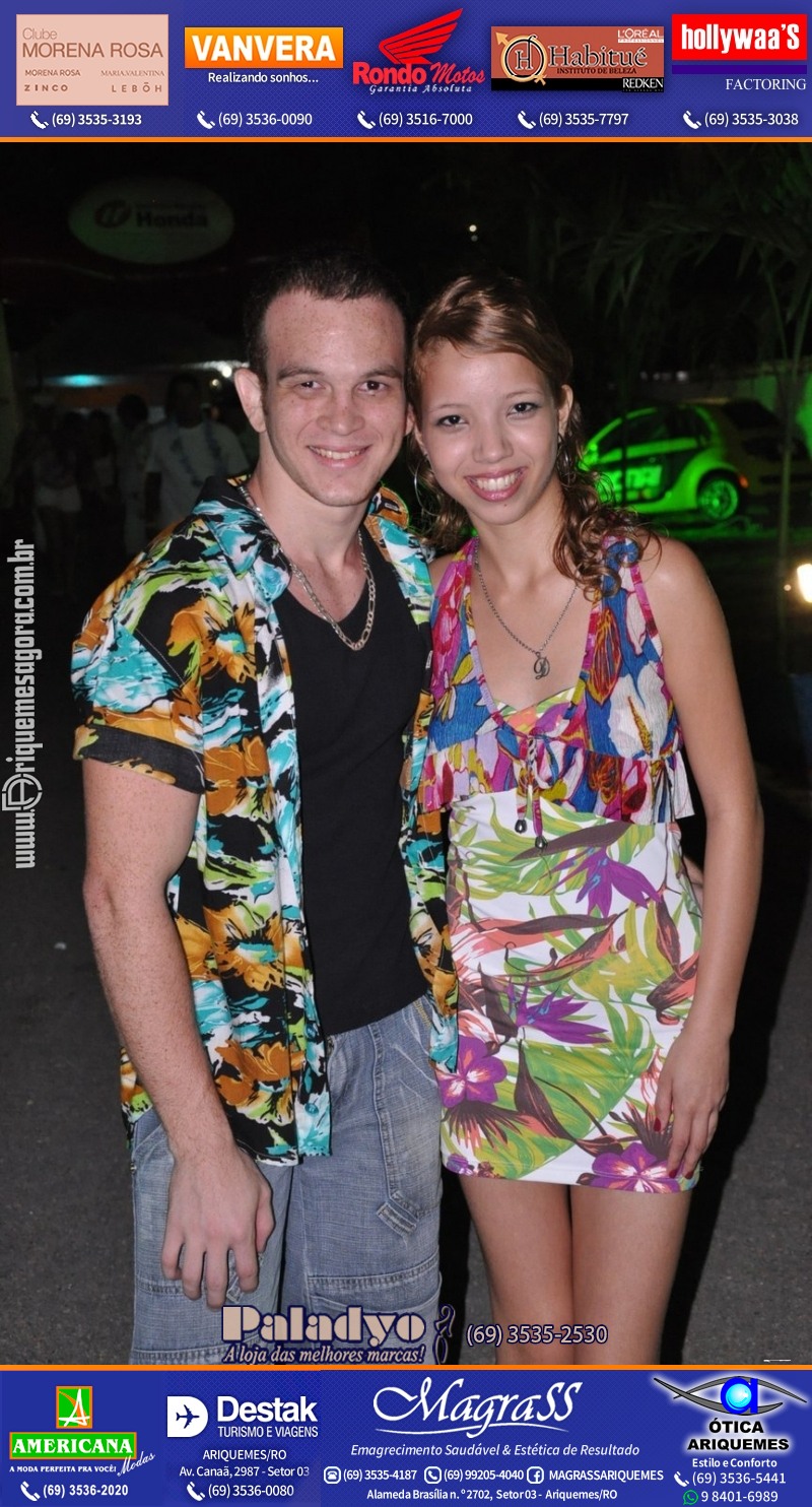 VAMOS LEMBRAR Uma Noite no Hawaii 2012 em Ariquemes