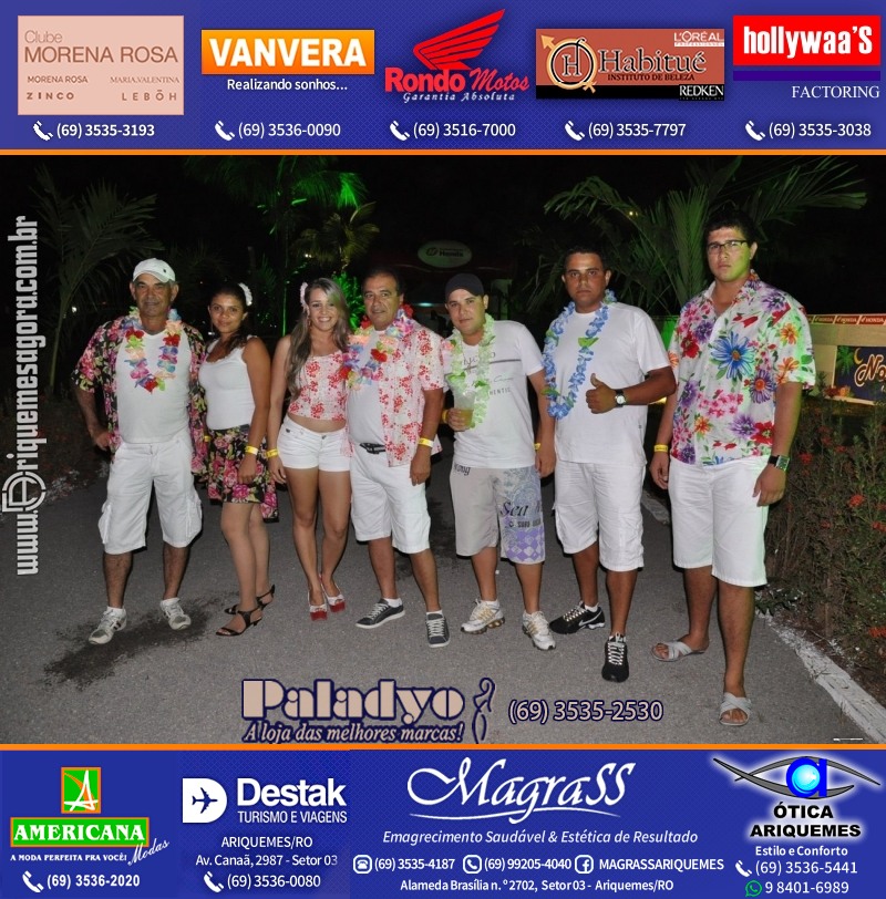 VAMOS LEMBRAR Uma Noite no Hawaii 2012 em Ariquemes