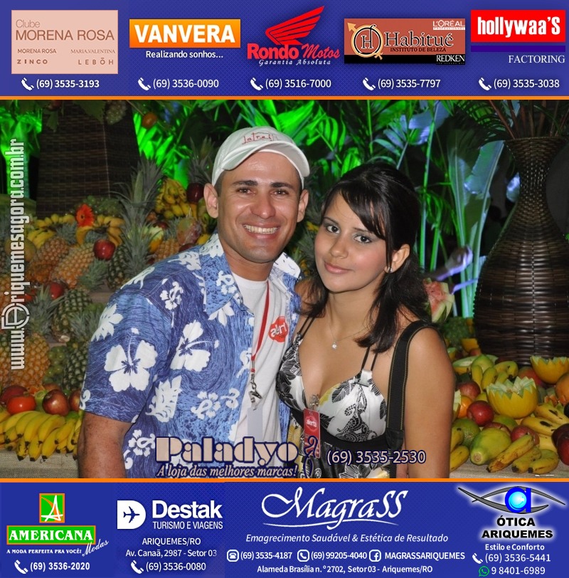 VAMOS LEMBRAR Uma Noite no Hawaii 2012 em Ariquemes
