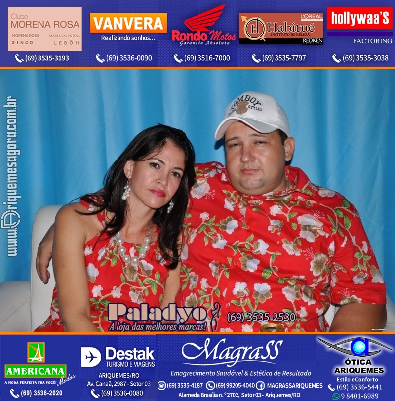 VAMOS LEMBRAR Uma Noite no Hawaii 2012 em Ariquemes