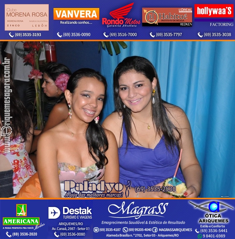 VAMOS LEMBRAR Uma Noite no Hawaii 2012 em Ariquemes
