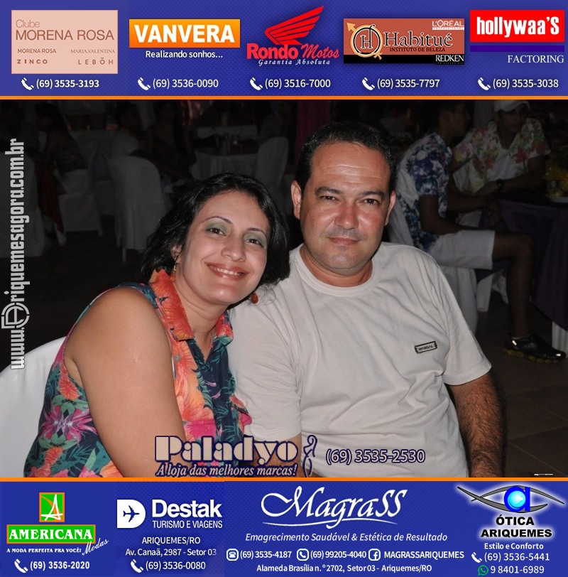 VAMOS LEMBRAR Uma Noite no Hawaii 2012 em Ariquemes