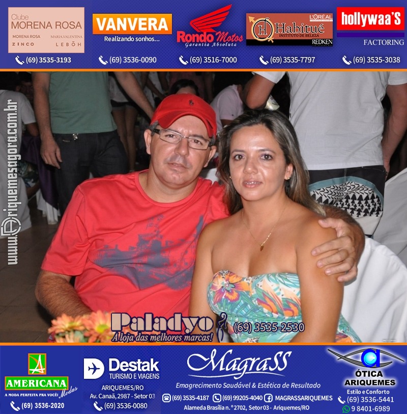 VAMOS LEMBRAR Uma Noite no Hawaii 2012 em Ariquemes