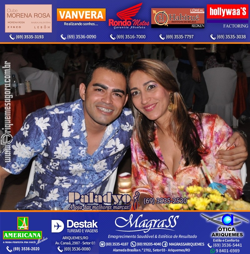VAMOS LEMBRAR Uma Noite no Hawaii 2012 em Ariquemes