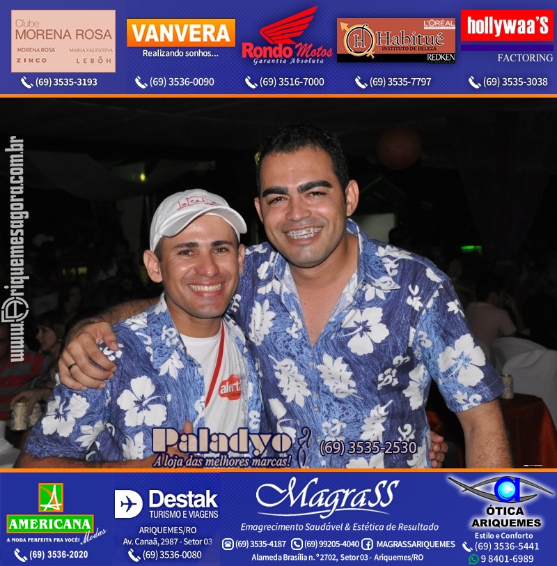 VAMOS LEMBRAR Uma Noite no Hawaii 2012 em Ariquemes