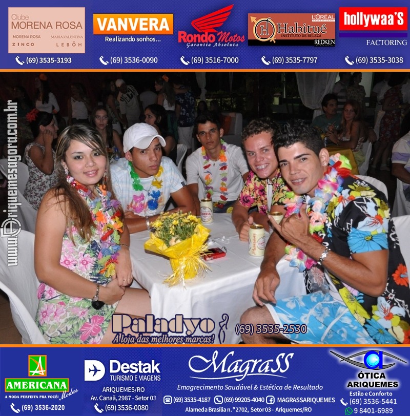 VAMOS LEMBRAR Uma Noite no Hawaii 2012 em Ariquemes