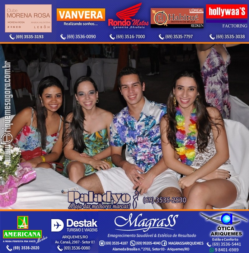 VAMOS LEMBRAR Uma Noite no Hawaii 2012 em Ariquemes
