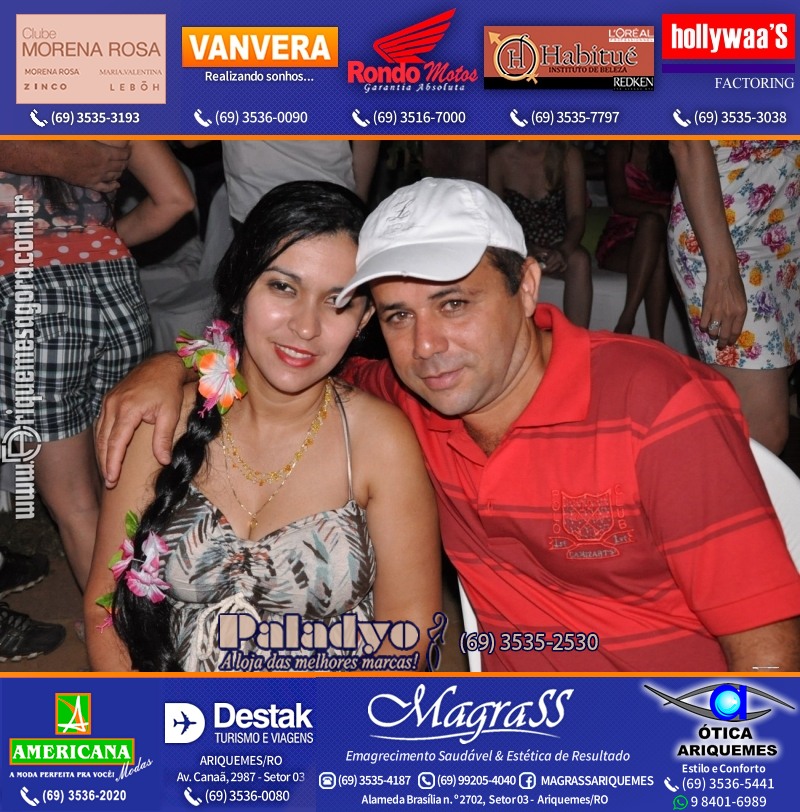 VAMOS LEMBRAR Uma Noite no Hawaii 2012 em Ariquemes