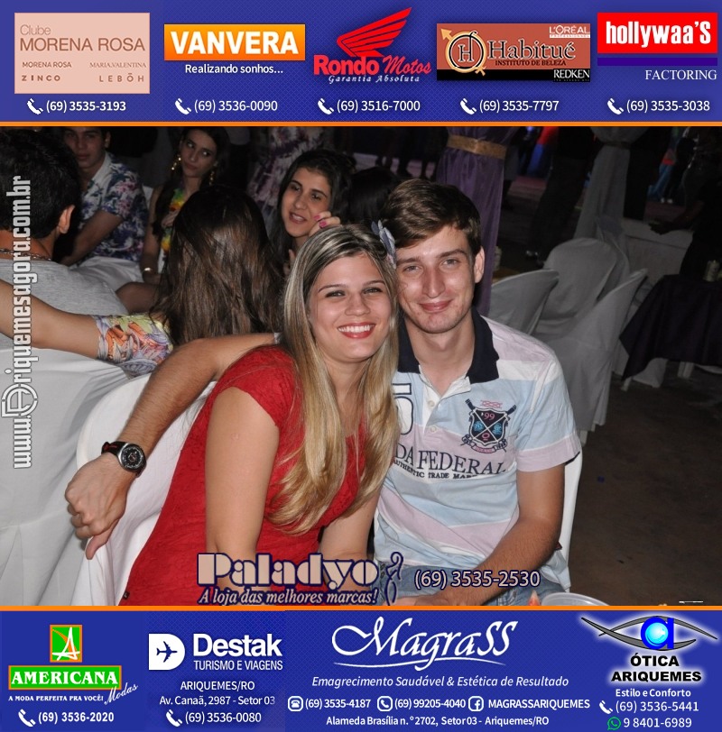 VAMOS LEMBRAR Uma Noite no Hawaii 2012 em Ariquemes